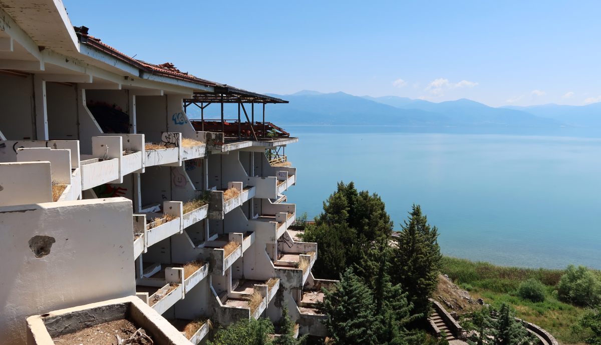 The Abandoned Hotel Evropa in North Macedonia