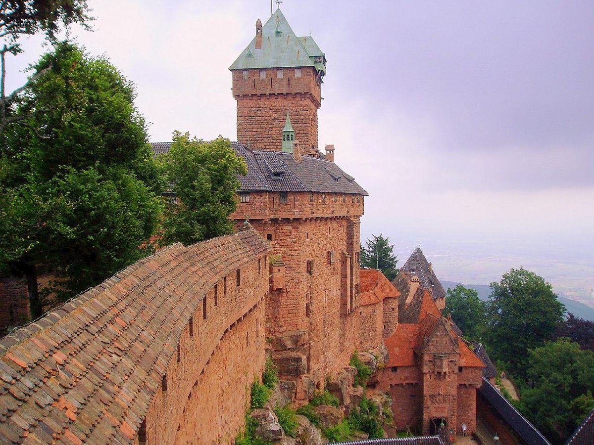 France's 12th-Century Haut-Kœnigsbourg Castle