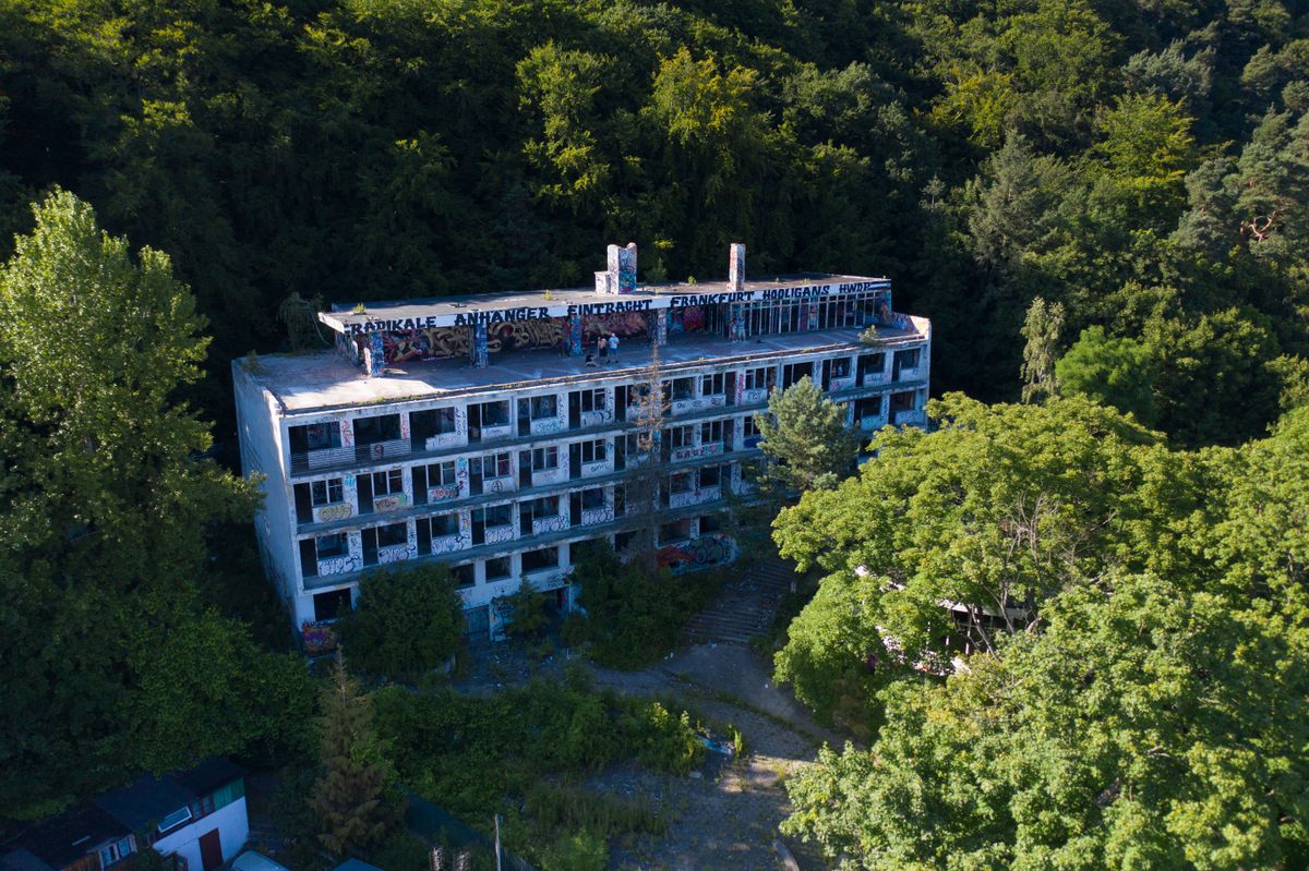 The Abandoned Hotel Zdrowie in Poland