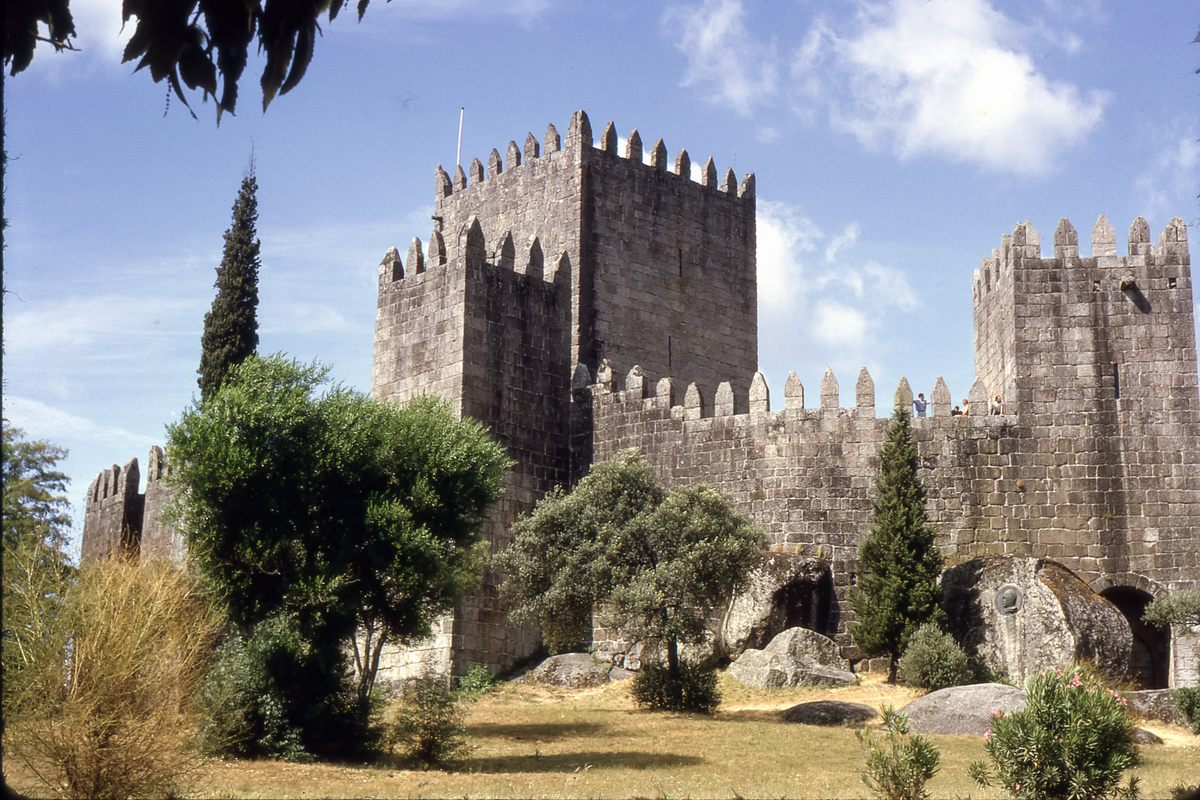 Guimarães Castle in Portugal.