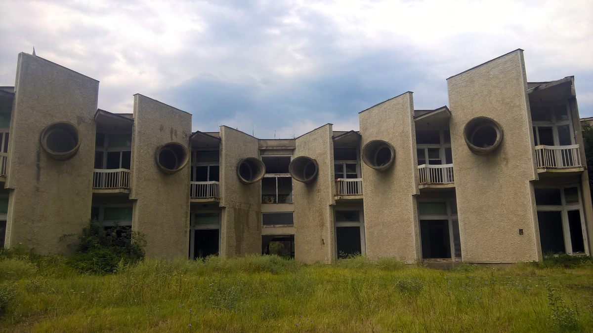 The Little Pioneers Youth Camp from the communism era in Yugoslavia.